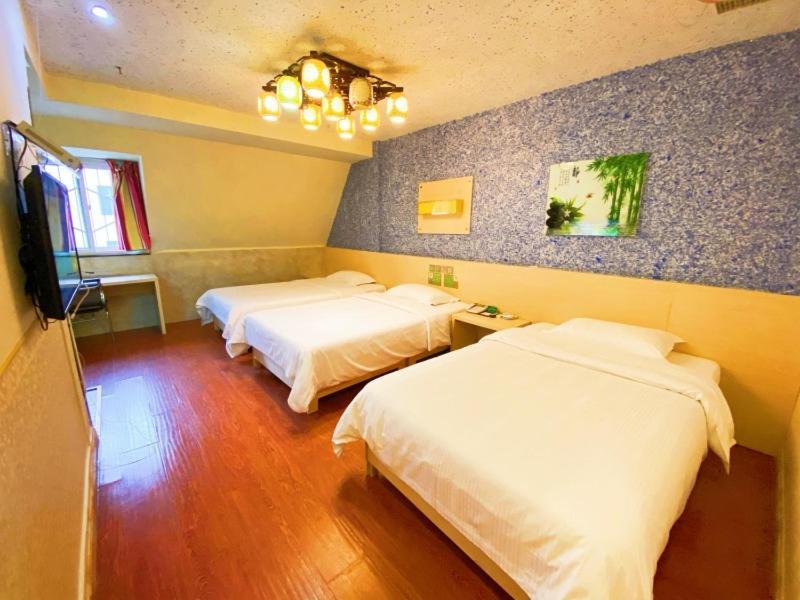 Greentree Alliance Shandong Zibo Zhangdian Xiaoshangpin Renmin Road Hotel Экстерьер фото
